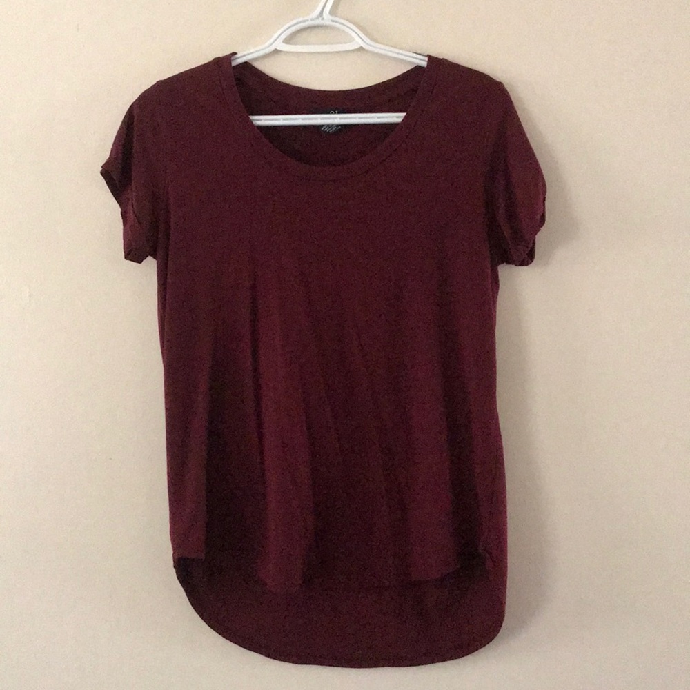 Classic Maroon Tee